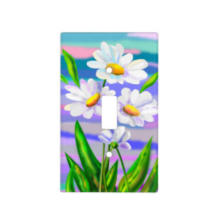 Daisies Light Switch Cover