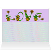 Daisies Love Card (Inside Horizontal (Top))