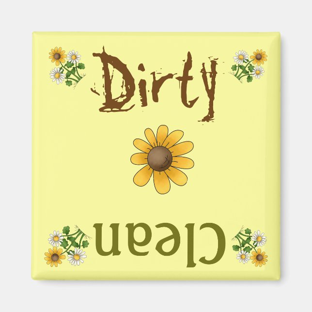 Daisies Magnet (Front)