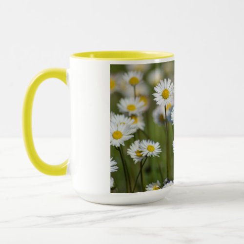 daisies mug