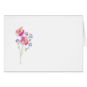 Daisies Notecard (Front Horizontal)