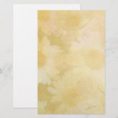 Daisies on a Faded Yellow Background (Front/Back)