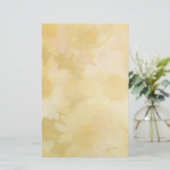 Daisies on a Faded Yellow Background (Standing Front)