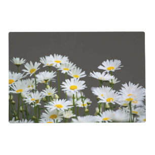 Daisies on Grey Placemat