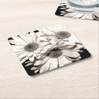 Daisies Paper Coasters