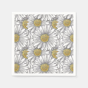 Daisies Paper Napkins