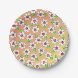 Daisies - Paper Plates