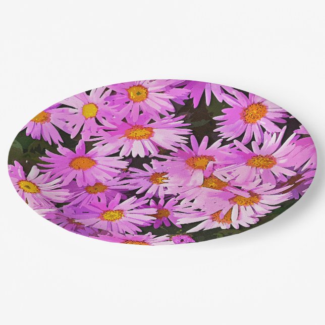 DAISIES PAPER PLATES (Angled)