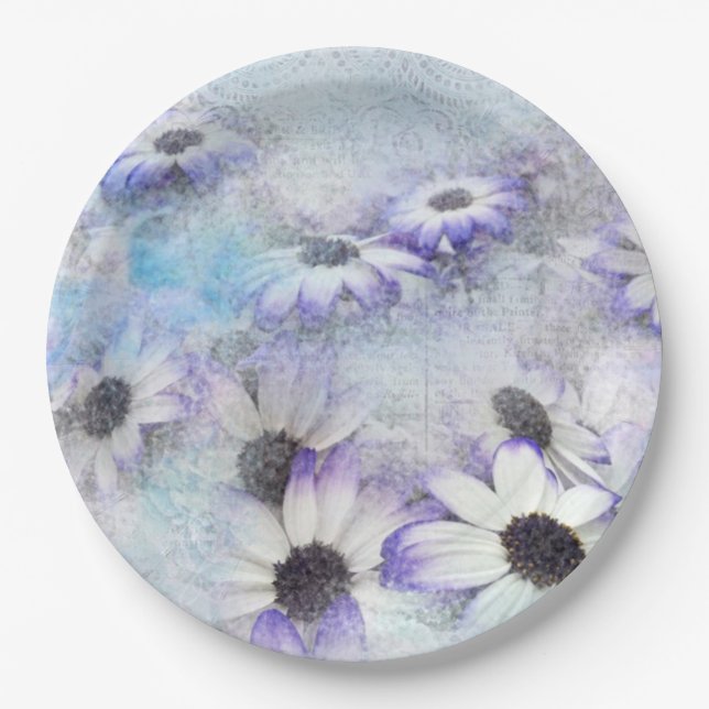 Daisies Paper Plates (Front)