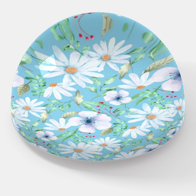 Daisies  paperweight (Angled)