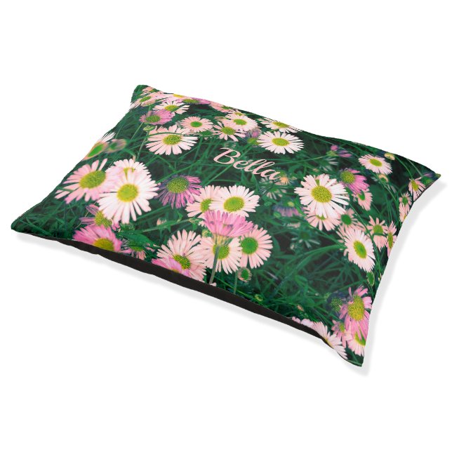 Daisies Pet Bed (Angled)
