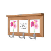 Daisies Pink Coat Rack (Left)