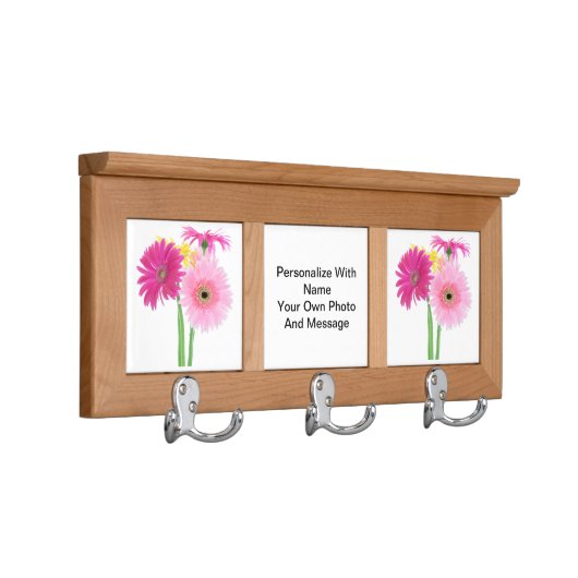 Daisies Pink Coat Rack (Right)