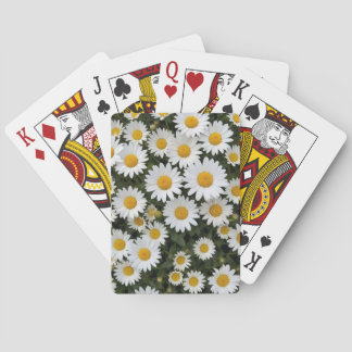 Daisies Playing Cards