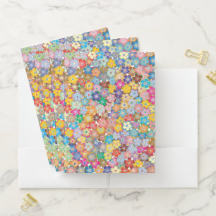 Daisies Pocket Folder