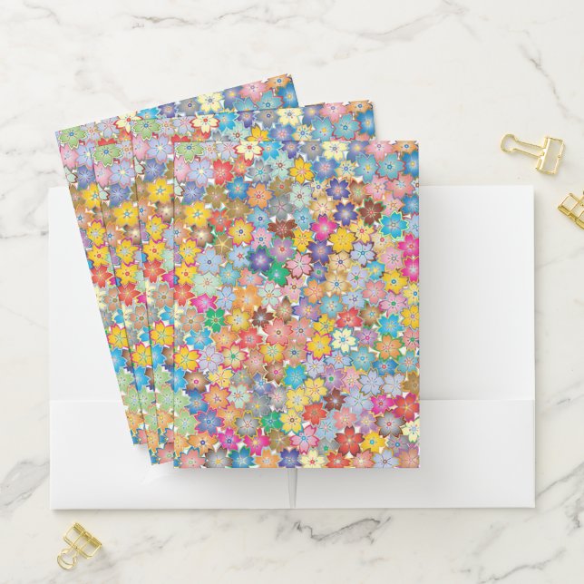Daisies Pocket Folder (In Situ)