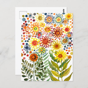 Daisies Postcard