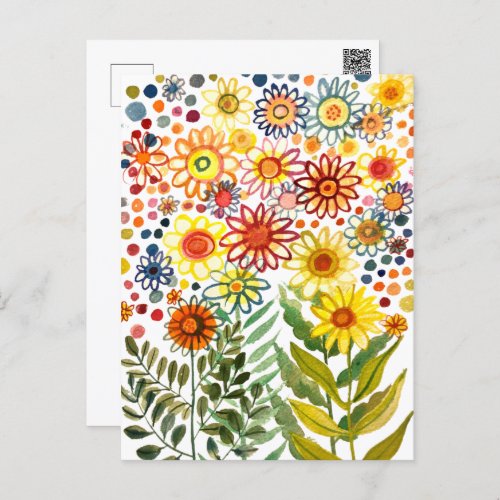 Daisies Postcard