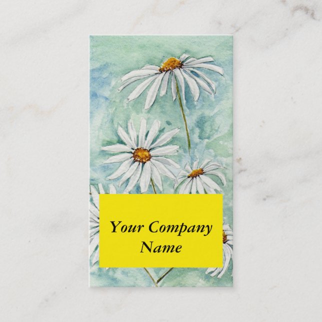 'Daisies' Profile Card (Front)