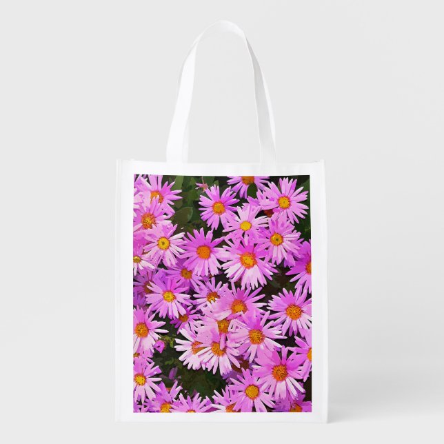 DAISIES REUSABLE GROCERY BAG (Front)
