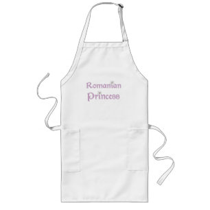 Daisies Romanian Princess Long Apron