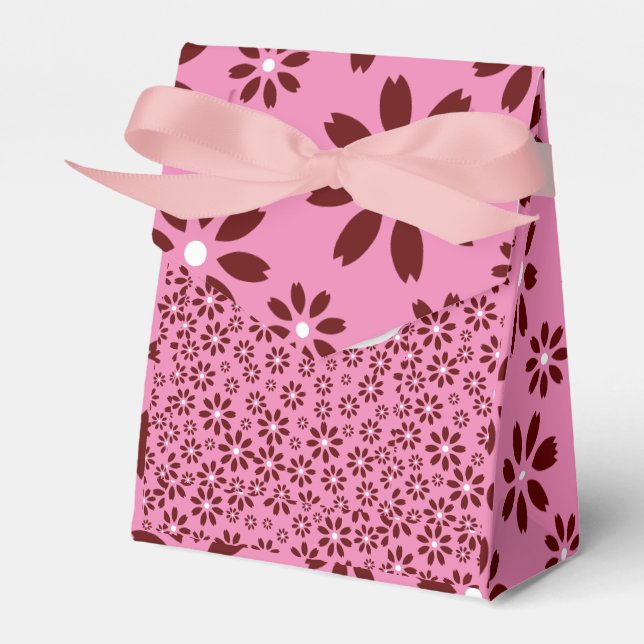Daisies Simple Stylish Modern  Favor Boxes (Front Side)
