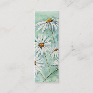 'Daisies' Small Bookmark Mini Business Card