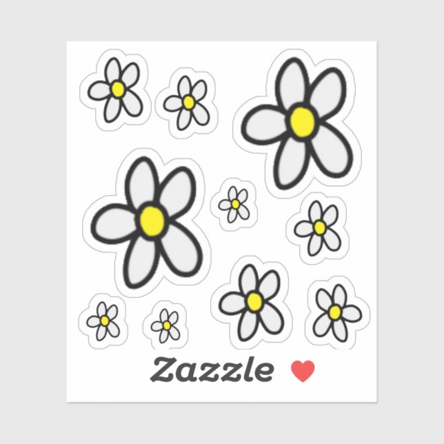 Daisies Sticker (Sheet)