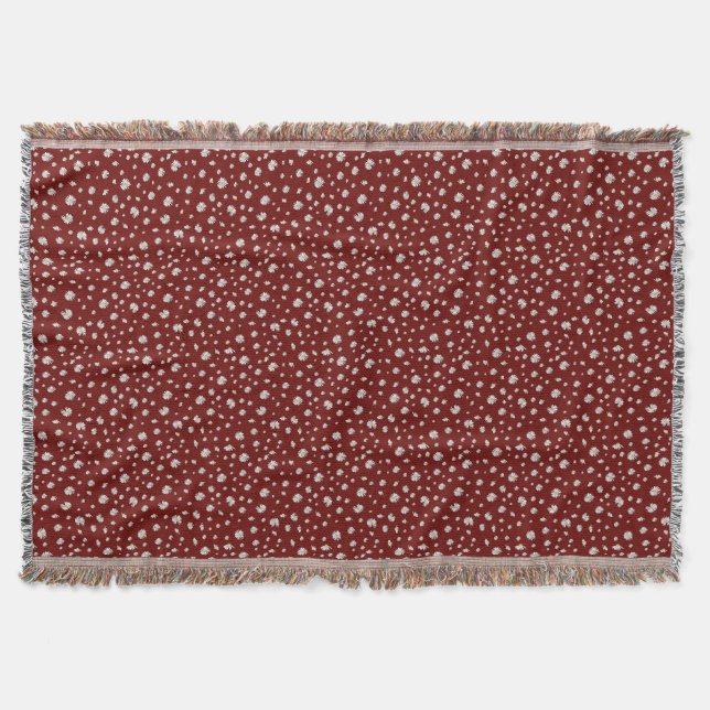 Daisies Throw Blanket (Front)