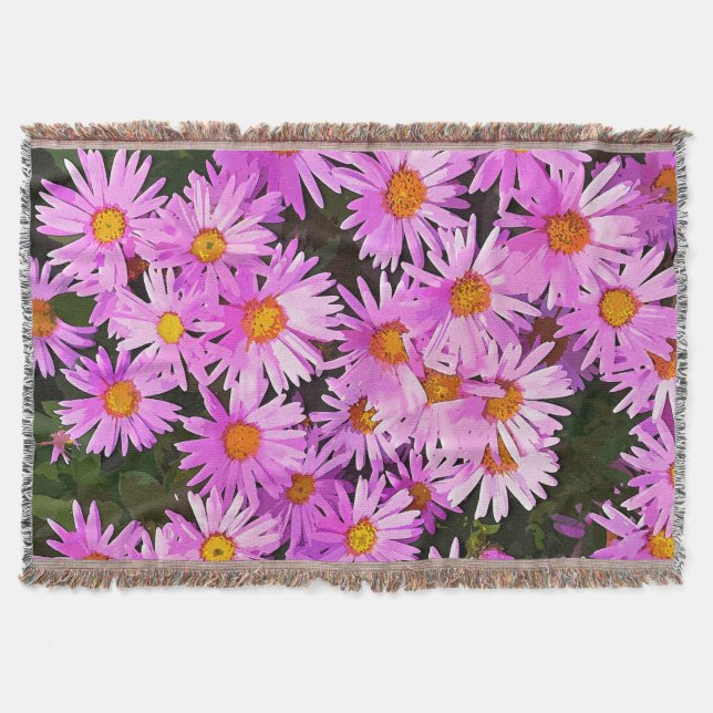 DAISIES THROW BLANKET (Front)