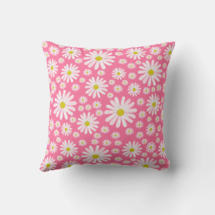 Daisies Throw Pillow
