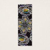 Daisy 1 Glow Kaleidoscope, Bookmark (Back)