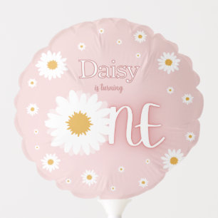 Daisy 1st Birthday Balloon
