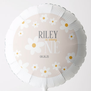 Daisy 1st Birthday Balloon