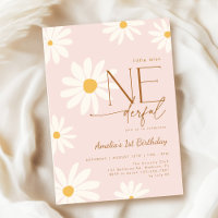 Daisy 1st Birthday Little Miss ONEderful