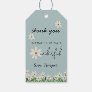 Daisy 1st Birthday Party ONEderful Gift Tags