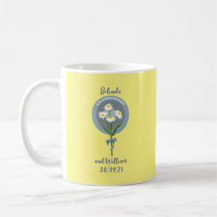 Daisy 3RD ANNIVERSARY BUNCH OF FLOWERS. Coffee Mug