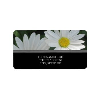Daisy Address Labels by lifethroughalens at Zazzle
