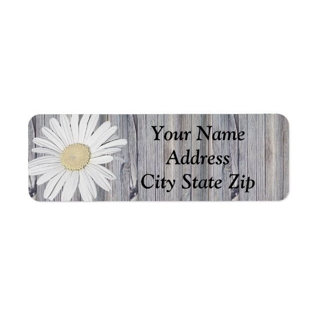 Daisy Address Labels (Front)