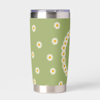 Daisy aesthetic tumbler