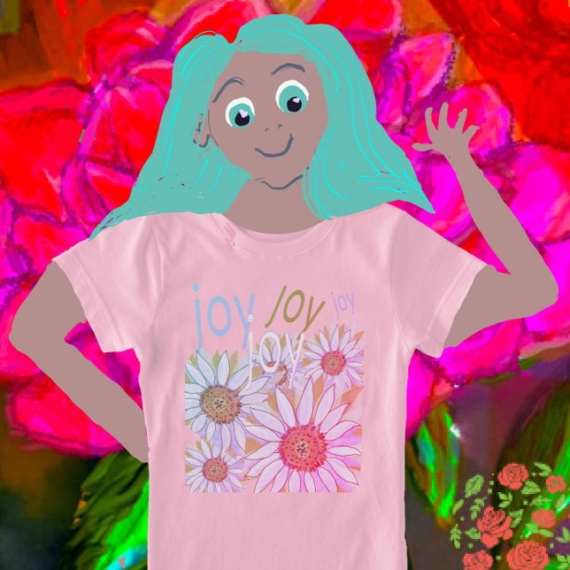 Daisy and Daffodils: Floral Dreams of Joy T-Shirt (Creator Uploaded)