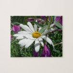 Daisy and Fireweed Jigsaw Puzzle