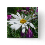 Daisy and Fireweed Pinback Button