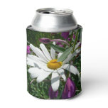 Daisy and Fireweed Wildflower Can Cooler