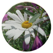 Daisy and Fireweed Wildflower Chocolate Dipped Oreo (Front)