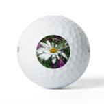 Daisy and Fireweed Wildflower Golf Balls