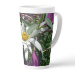 Daisy and Fireweed Wildflower Latte Mug