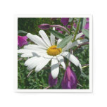 Daisy and Fireweed Wildflower Paper Napkins