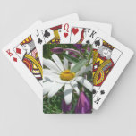 Daisy and Fireweed Wildflower Poker Cards