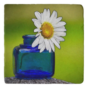 Daisy and Inkwell Stone Trivet